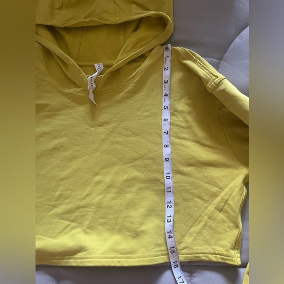 Lululemon all yours cropped hoodie size 10 - Picture 6 of 7